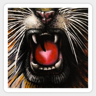 Roar Sticker